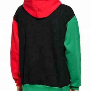 Oem Men 3D Print Full Zip Hoodie Logotipo personalizado Bordado French Terry Heavyweight Oversized 360gsm Full Zip up Hoodies - Product Image 5