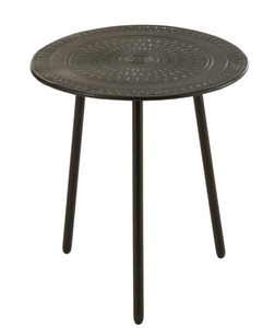 Table basse en fer et en bois de qualité supérieure conçue pour être à la fois visuellement époustouflante et robuste pour des performances durables - Product Image 6