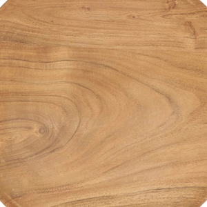 2024 Super Sell Natural Polished Wooden Country-Style Dinner Charger Plates with Round Shape Sustainable Design - Product Image 6