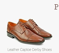 Chaussures de Ville Élégantes à Bout Ouvert pour Hommes, Confortables, Souples, en Cuir Véritable, Toutes Saisons