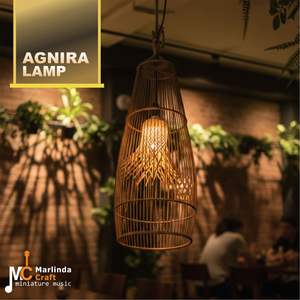 Lampe AGNIRA en rotin artisanal - Product Image 1