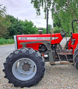 Tractor de Ruedas Massey Ferguson MF 375 de 75 HP en Oferta, con Motor, Caja de Cambios y Componentes de Bomba, Envío Gratuito - Product Image 2