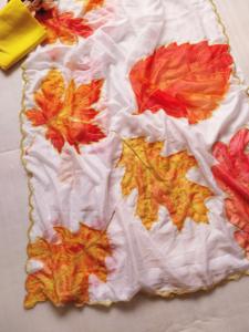 Sari con estampado digital de diseñador indio, el último Sari indio con estilo exclusivo, ropa de fiesta elegante exclusiva, ropa de novia, Sari para mujer - Product Image 3