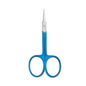 Curved Beauty Scissors Plastic Handle Stainless Steel Fine Arrow Long Handle for Thick <b>Nails</b> Precision Cutting Sharp Blade Tip - Product Image 1