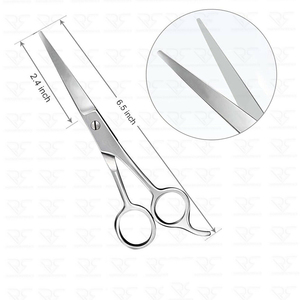 Ensemble de ciseaux amincissants pour la coupe de cheveux Supercut Professional 6 pouces Salone Beauty Tool Céramique Acier inoxydable Sharp Straight Blunt - Product Image 2