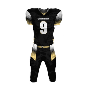 Equipo Logo Personalizado Sublimación Poliéster Spandex Malla Vintage niños Hombres Fútbol Americano Jersey - Product Image 1