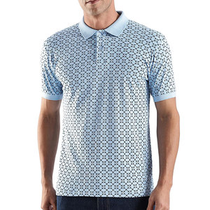 เสื้อเชิ้ตผู้ชายคุณภาพพรีเมียม ผ้าถักเนื้อแน่น สวมใส่สบาย ระบายอากาศได้ดี ดีไซน์คอปกคลาสสิก ให้ลุคทันสมัยและสวมใส่สบาย - Product Image 1