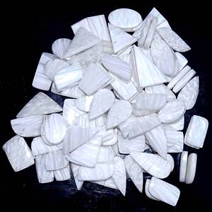 Par de Scolecite Natural, piedras preciosas sueltas, precio al por mayor, par de cabujones de Scolecite de alta calidad, piedras preciosas sueltas para uso en la fabricación de joyas - Product Image 2