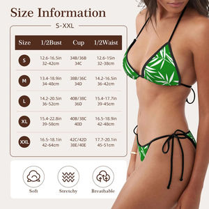 Wholesale <b>Women</b> Custom Extreme Bikini Set Designer <b>Sexy</b> Luxury Swimwear Logo Two Piece Bathing <b>Suits</b> Sets Beachwear - Product Image 6