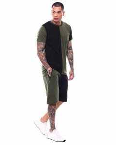 Conjunto de Camiseta y Pantalones Cortos 100% Algodón al por Mayor para Verano, para Marcas de Ropa, Proveedor de Marca Privada - Product Image 4