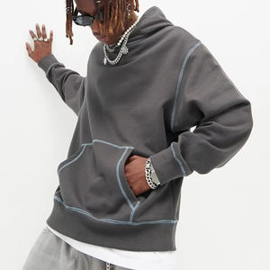 Acid Wash Sun Faded Heavyweight 100% Cotton Y2K <b>Jumper</b> Embroidery Streetwear Boxy Crop Distressed Manufacturers Spring - Product Image 5