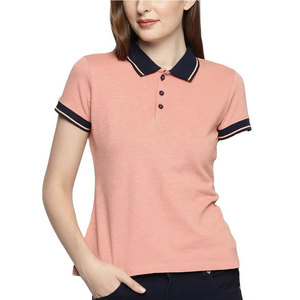 เสื้อโปโลผู้หญิงสีพื้น ดีไซน์ล่าสุด แห้งเร็ว ทนทาน เหมาะสำหรับใส่กลางแจ้ง - Product Image 1