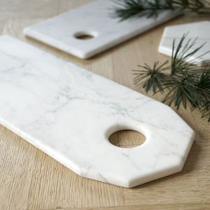 Tabla de Cortar de Mármol de Diseño Elegante para Mejorar la Cocina y Cortar Alimentos de Forma Práctica - Product Image 1