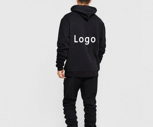 Chándal deportivo con logotipo personalizado para hombre con capucha de invierno de alta calidad - Product Image 4