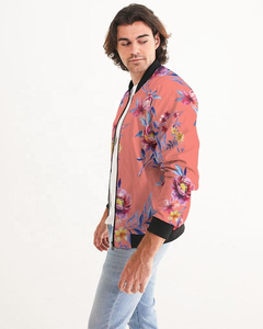 Blouson Bomber en Toile avec Logo Personnalisé sur le Devant pour Hommes Grande Taille Haute Qualité Prix Bas - Product Image 2