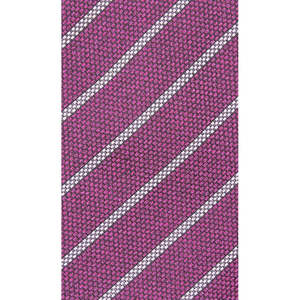 Corbata Clásica de Rayas Delgadas para Hombre Alfani, Color Rosa, Talla Regular, Logotipo Personalizado, Algodón y Poliéster, Empacada en Caja de Regalo - Product Image 3