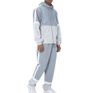 Conjunto Deportivo de Invierno para Hombre de Alta Calidad, 2 Piezas, Ropa Deportiva Informal para Exteriores, Chándal Cortavientos de Poliéster - Product Image 4