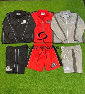 ชุดเสื้อกันลมสำหรับผู้ชายแบบวินเทจแห้งเร็วน้ำหนักเบาสำหรับฤดูร้อน - Product Image 5