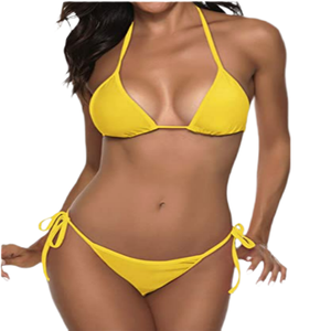 Logo de marque personnalisé 2024 nouveau Style mode femmes maillots de bain Bikini impression personnalisée plage maillots de bain brésilien Crochet Bikini - Product Image 6