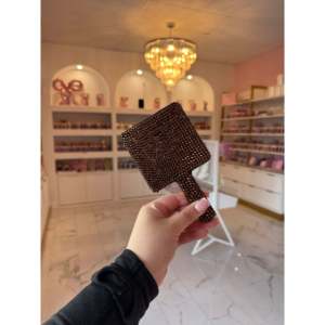 Mini Foldable Lighted Vanity Mirror-Square Rose Hand Mirror for Makeup - Product Image 4