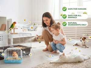 Spray anti-odeurs biologique pour litière pour chat, cages d'animaux, mangeoires et sols - Product Image 2