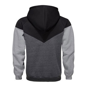 Sweat à capuche surdimensionné athlétique 100% coton de haute qualité pour hommes épais lourd hiver essentiel solide divers imprimé personnalisable - Product Image 3