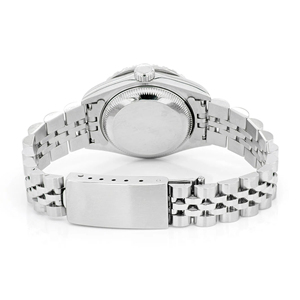 Montre à quartz en acier inoxydable pour homme, style hip-hop, cadran en verre serti de diamants moissanite VVS, mouvement ETA - Product Image 5