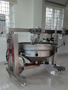 Máquina para hacer dulces de 200 litros para Rasgulla Gulab Jamun Modak Kueh Mochi Puto Banh Bao Ngot Zongzi y fabricante internacional de dulces - Product Image 3