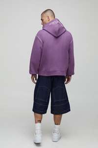 Pull broderie Patch nouveauté hommes sweat à capuche surdimensionné à manches longues toutes les couleurs disponibles personnalisé à capuche - Product Image 4