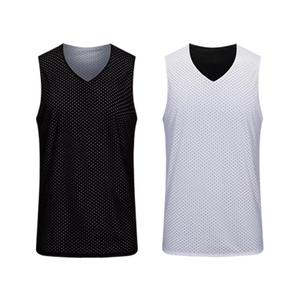 Servicio OEM, Camiseta de Baloncesto Reversible para Entrenamiento, Ropa Deportiva para Equipos, Antibacteriana, Sin Mangas, para Todas las Temporadas - Product Image 2