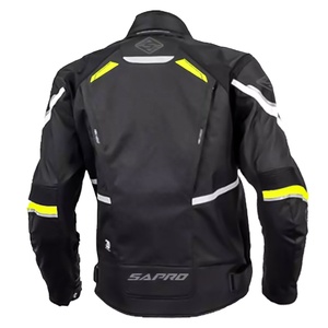 Veste de moto unisexe légère, protection CE niveau 2, imperméable, respirante, réversible, été/hiver, veste courte pour la conduite - Product Image 3