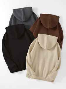 Sudaderas con Capucha de Invierno Personalizadas, de Manga Larga, Holgadas, Transpirables, de Algodón y Felpa, para Hombre y Mujer - Product Image 5