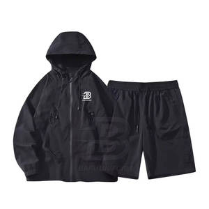 Conjuntos de Sudadera con capucha cortavientos más vendidos Conjuntos de Sudadera con capucha cortavientos de invierno hechos a medida Conjuntos de sudadera cortavientos recién llegados - Product Image 1