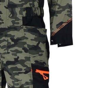 Overoles de algodón transpirables de diseño personalizado con diseño de camuflaje Overol DE TRABAJO antiestático protector para el trabajo diario - Product Image 5