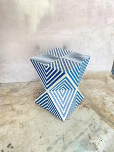 Tabouret latéral de console d'incrustation d'os fait à la main de conception élégante de qualité supérieure pour la décoration de bureau d'hôtel à la maison au prix le plus bas - Product Image 3