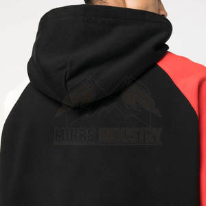 2024มีฮู้ดแบบสวมหัวสำหรับผู้ชายคอลเลคชั่นฤดูหนาวสีพื้นผ้าโพลีเอสเตอร์/ ผ้าฝ้าย - Product Image 5