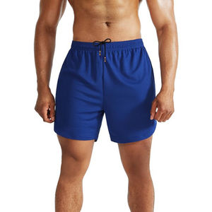 <b>shorts</b> for <b>men</b> <b>Men</b> Lined Double Layer 2 in 1 Athletic Wear Mesh <b>Shorts</b> Custom Logo Workout <b>5</b> <b>Inch</b> <b>Inseam</b> Gym Nylon <b>Mens</b> - Product Image 4