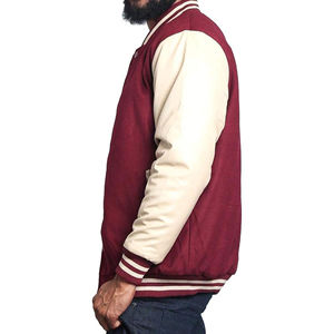 Top Trending Men's Versity College Jackets Wholesale Blank Varsity Jackets Custom Logo Plain CollegeBaseballjacket for men - Product Image 3