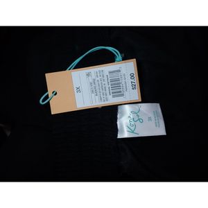 Kona Sol Pantaloncini da bagno da donna taglie forti a vita bassa con stampa Paisley in poliestere, nylon e spandex, neri, taglia 3XL - Product Image 6