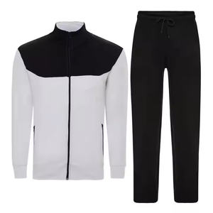 ชุดวอร์ม2025สำหรับผู้ชายชุดวอร์มสองชิ้นแบบเรียบง่ายชุดวอร์มสำหรับวิ่งออกกำลังกายโลโก้ออกแบบได้ตามต้องการ - Product Image 5