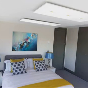 แผ่นทำความร้อนอินฟราเรดอะลูมิเนียมควบคุมอัจฉริยะ 800W กันน้ำ ให้ความร้อนเร็ว ป้องกันความร้อนเกิน ครอบคลุมพื้นที่ 16 ตร.ม. เหมาะสำหรับใช้ในบ้าน โยคะ GS - Product Image 1