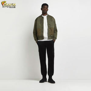 OEM y ODM personalizado escuela hombres cárdigan de punto suéter de lana Deporte Hombre bordado Jacquard cárdigan con capucha suéter Chaqueta de punto - Product Image 3