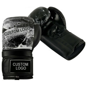 Guantes de Boxeo MMA Profesionales de Alta Calidad, con Cordones, Antideslizantes, Logotipo Personalizado, Microfibra, Cuero Sintético - Product Image 2