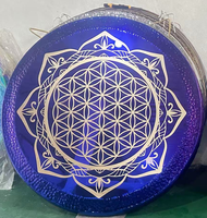 2025 Kingdo Professional Handmade High Quality 100cm/40" Nickel Alloy Chau Gong Percussion Instrument for Sound Therapy