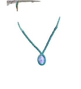 Pearl <b>Necklace</b> Leaf Short Women America Gift Handmade Macrame <b>Necklace</b> <b>Boho</b> <b>Necklace</b> Gemstone Pendant Labradorite Cho - Product Image 1
