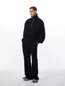 Pantalones de chándal holgados de alta calidad para hombre, pantalones largos de algodón para correr en el gimnasio para hombre, pantalones de chándal de diseño único de lana 2025 - Product Image 4