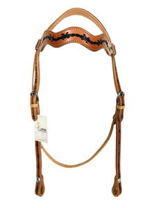 Vente chaude équestre qualité Premium nouveau Design cuir cheval Western tête usiné sculpture attrayant Western cheval - Product Image 3