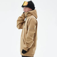 Veste de ski et de snowboard chauffante à capuche pour homme et femme, idéale pour l'hiver |   Veste coupe-vent imperméable respirante avec fermeture éclair |   Fabricant OEM imprimé