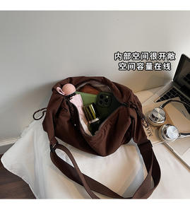 Bolso de Hombro Ligero y Suave para Mujer, Bolso Cruzado Informal con Interior Espacioso, Tela Resistente y Cierre Suave, Multicolor - Product Image 5