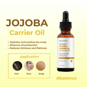 Aceite de Jojoba Coreano para el Cuidado de la Piel, Aceite Portador Suave para Piel y Cuero Cabelludo Sensibles, Fórmula Equilibrante de Sebo, Fabricado en Corea - Product Image 1